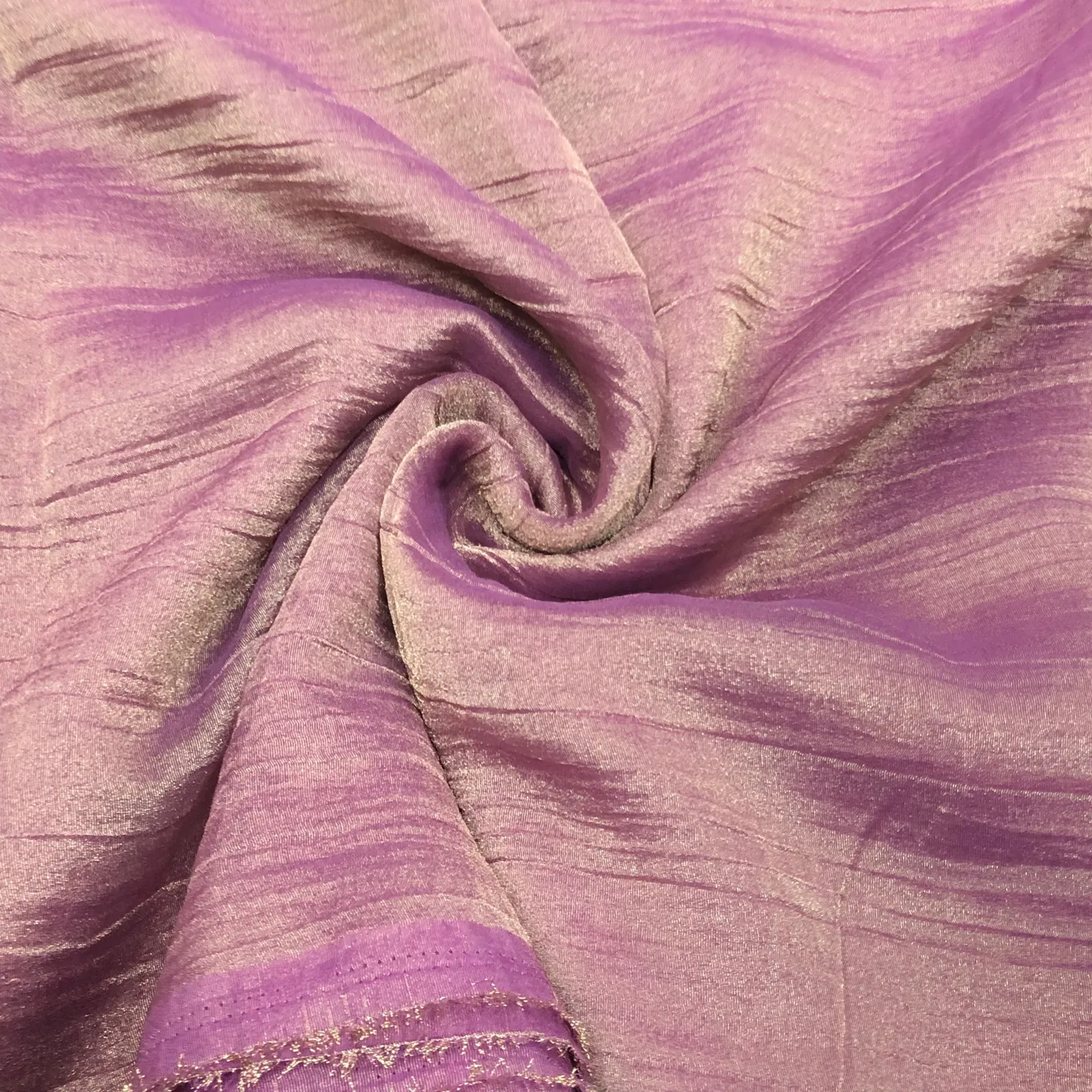 Metallic Dusty Mauve shimmer salsa crush — VStitch Fabrics, VStitch by Anjali Nanda