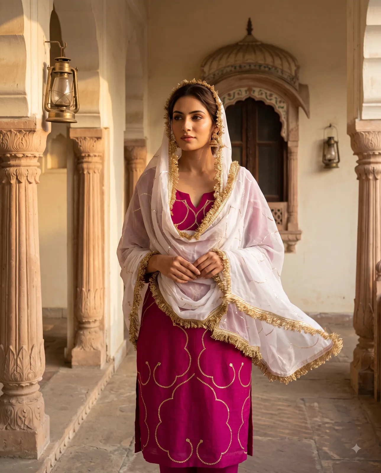 The Royal Rani Ensemble — Vstitch Suits, VStitch by Anjali Nanda