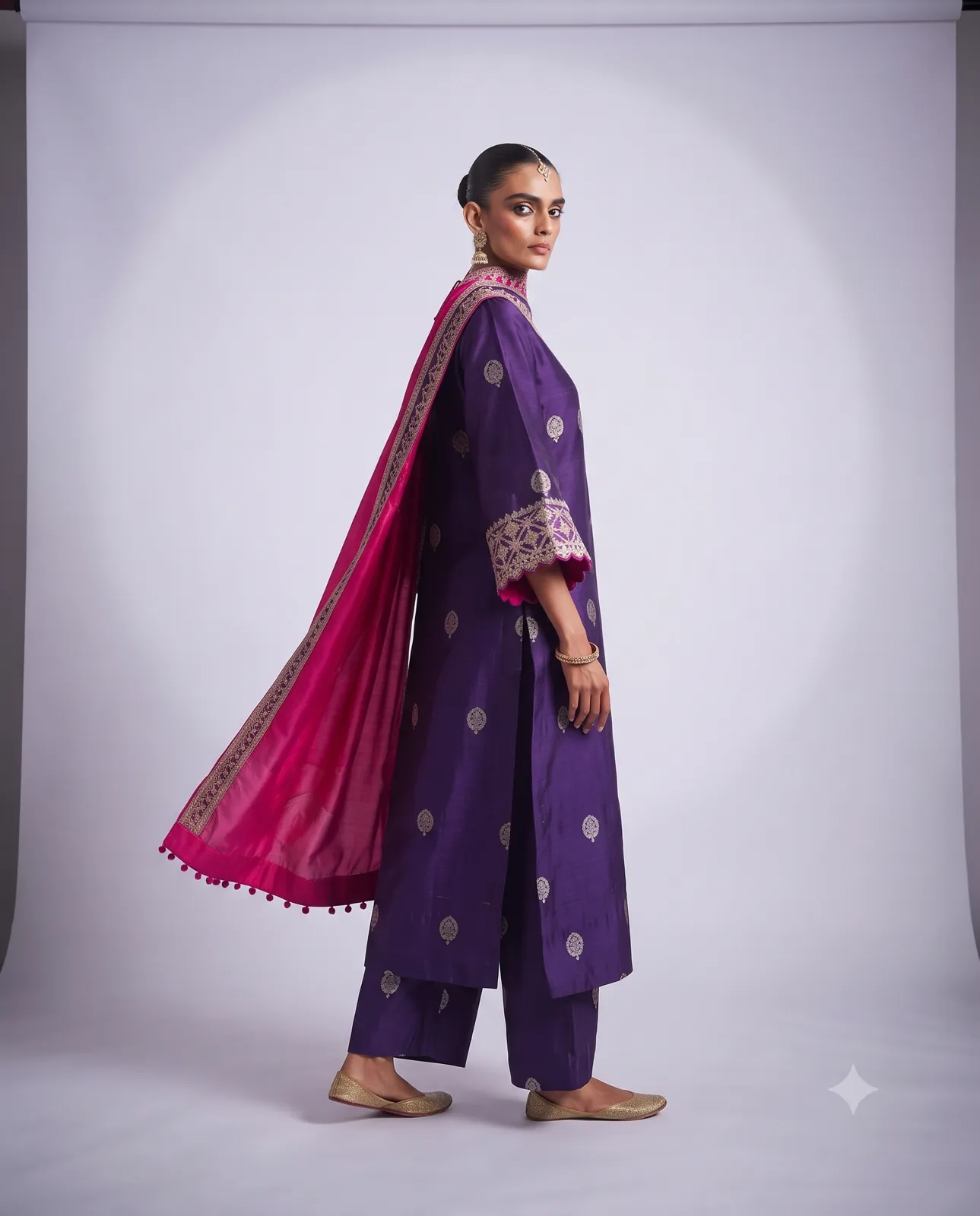 Amethyst Rani Royal Set view 3