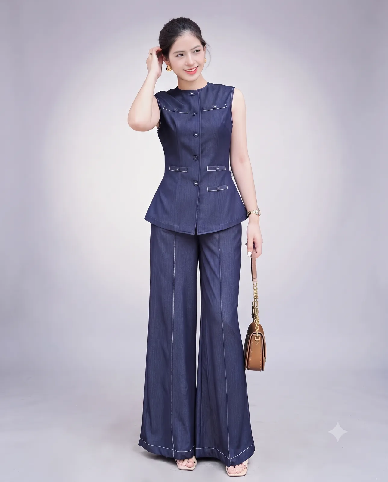 L'Héritage Bleu Atelier Suit — VStitch Dresses, VStitch by Anjali Nanda