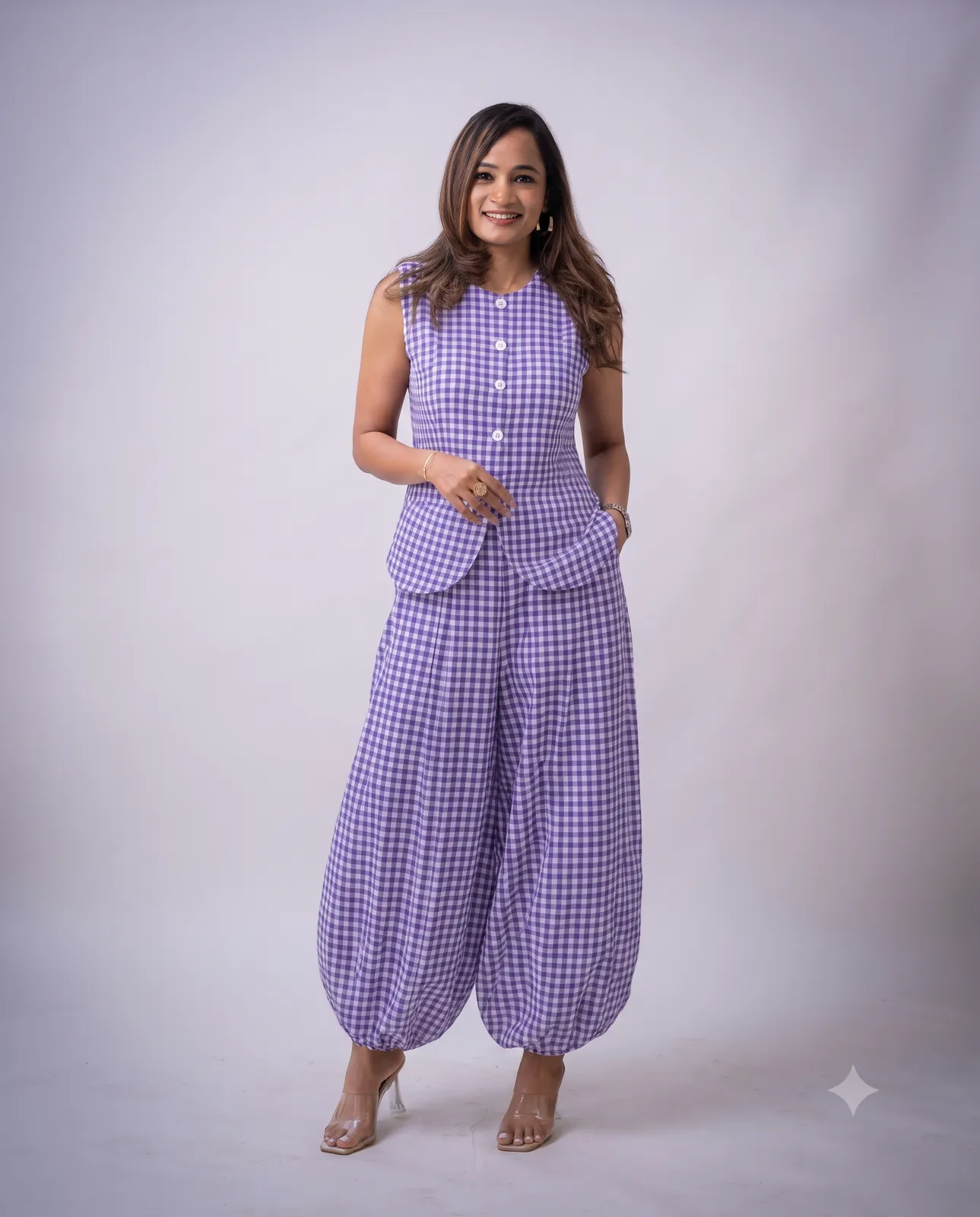 L'Héritage Lavande Set — VStitch Dresses, VStitch by Anjali Nanda