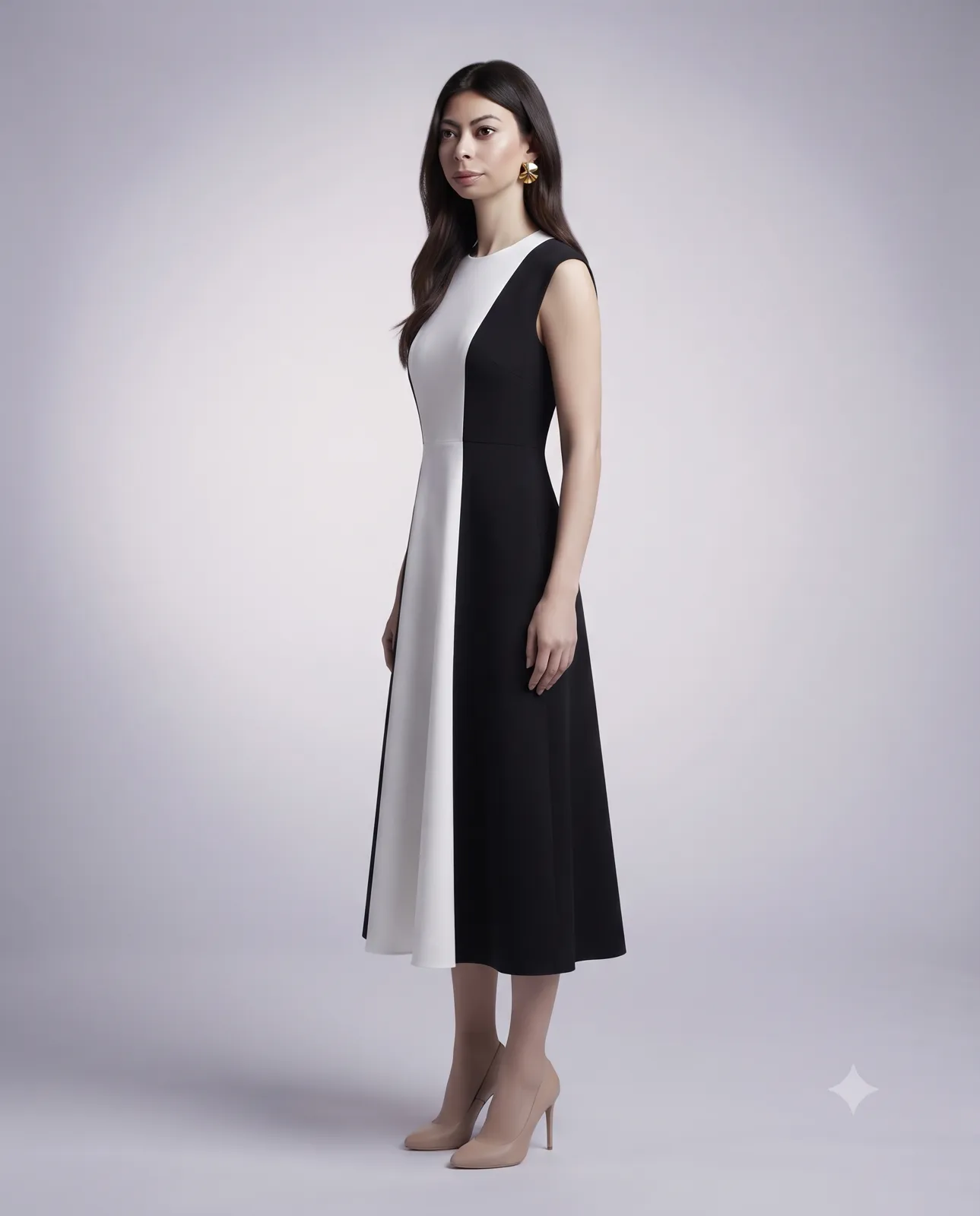 L'Harmonie Bicolore — VStitch Dresses, VStitch by Anjali Nanda